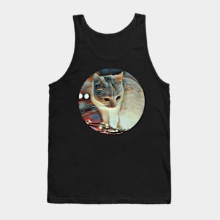 Friendly floppy cat Tank Top